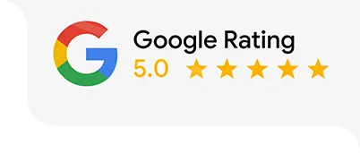 Google Rating 5.0 out of 5