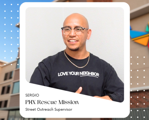 Sergio Street Outreach Coordinator Phoenix Rescue Mission