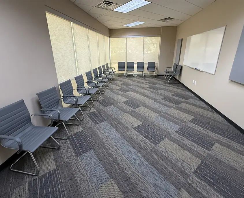 Outpatient treatment center common area