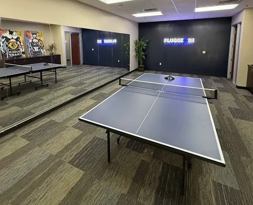 Outpatient treatment center meeting room